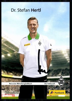 Dr. Steffen Hertl Borussia Mönchengladbach 2012-13 Original Signiert + A 80429