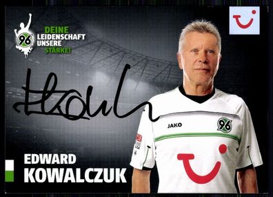 Edward Kowalczuk Hannover 96 2012-13 Autogrammkarte Original Signiert+ A 80416