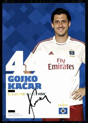 Gojko Kacar Hamburger SV 2012-13 Autogrammkarte Original Signiert + A 80492