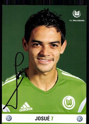 Josue VFL Wolfsburg 2011-12 Autogrammkarte Original Signiert + A 81218