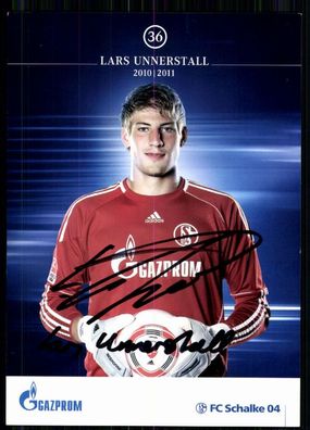 Lars Unnerstall FC Schalke 04 2010-11 1. Karte Original Signiert + A 80669