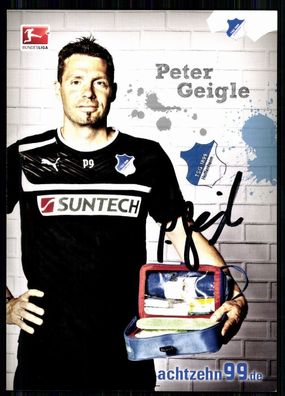 Peter Geigle TSG Hoffenheim 2012-13 Autogrammkarte Original Signiert+ A 80260