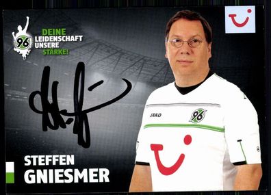 Steffen Gniesmer Hannover 96 2012-13 Autogrammkarte Original Signiert + A 80390
