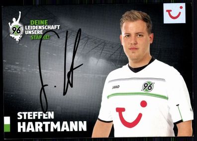 Steffen Hartmann Hannover 96 2012-13 Autogrammkarte Original Signiert + A 80391