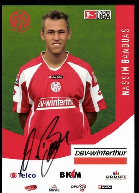 Nassim Banouas FSV Mainz 05 2005/06 Original Signiert + A 78160