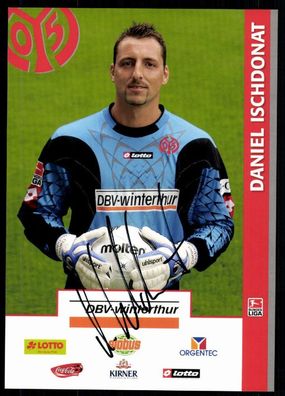 Daniel Ischdonat FSV Mainz 05 2007-08 Original Signiert + A 78096