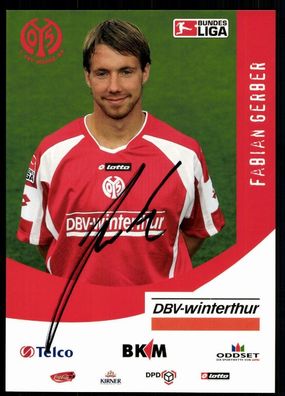 Fabian Gerber FSV Mainz 05 2005-06 Original Signiert + A 78111