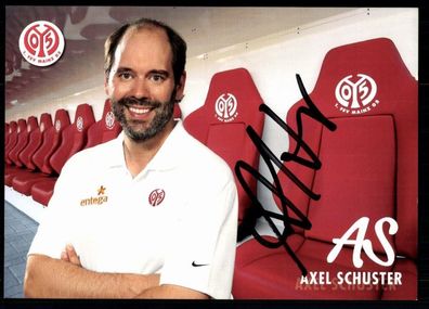 Axel Schuster FSV Mainz 05 2011-12 Original Signiert + A 78064