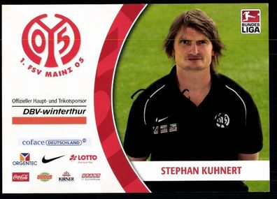 Stephan Kuhnert Mainz 05 2008/09 Original Signiert + A 78208