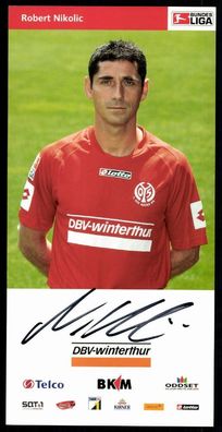 Robert Nikolic Mainz 05 2004-05 Original Signiert + G 9794