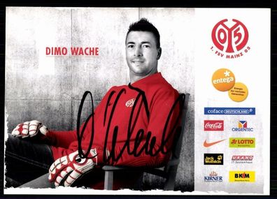 Dimo Wache FSV Mainz 05 2009-10 Original Signiert + A 78255