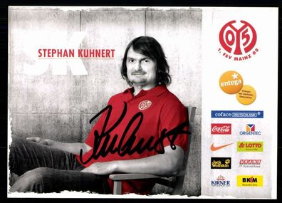 Stephan Kuhnert FSV Mainz 05 2009-10 Original Signiert + A 78198