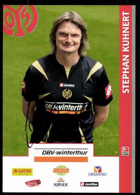 Stephan Kuhnert FSV Mainz 05 2007-08 Original Signiert + A 78197