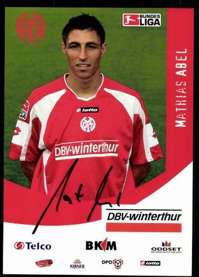 Mathias Abel FSV Mainz 05 2005-06 Original Signiert + A 78148