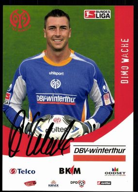 Dimo Wache FSV Mainz 05 2005-06 Original Signiert + A 78099