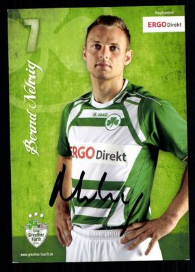 Bernd Nehrig SpVgg Greuther Fürth 2010-11 Original Signiert + A 77877
