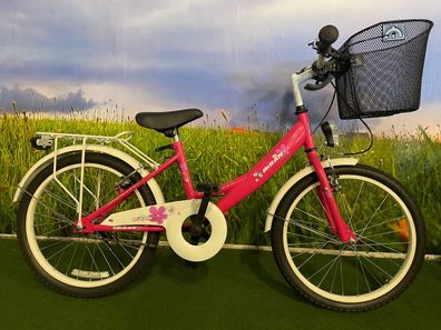 20 ZOLL KINDER Fahrrad Mädchenfahrrad Kinderfahrrad Mädchenrad Licht STVO