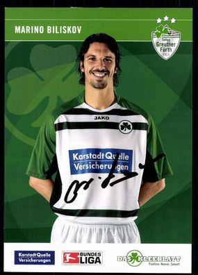 Marino Biliskov Greuther Fürth 2007-08 Original Signiert + A 77962