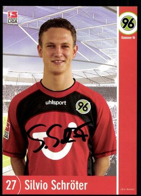 Silvio Schröter Hannover 96 2003/04 Original Signiert + A 77804