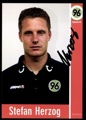 Stefan Herzog Hannover 96 2002-03 Original Signiert + A 77812