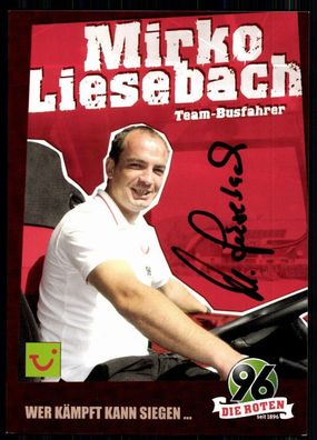 Mirko Liesebach Hannover 96 2006-07 Original Signiert + A 77753