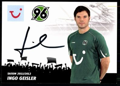 Ingo Geisler Hannover 96 2011-12 Original Signiert + A 77686