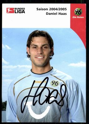 Daniel Haas Hannover 96 2004/05 Original Signiert + A 77601