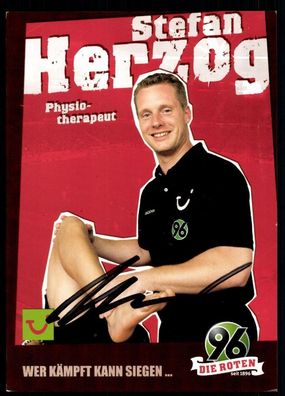 Stefan Herzog Hannover 96 2006-07 Original Signiert + A 77816