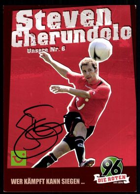 Steven Cherundolo Hannover 96 2006-07 Original Signiert + A 77821