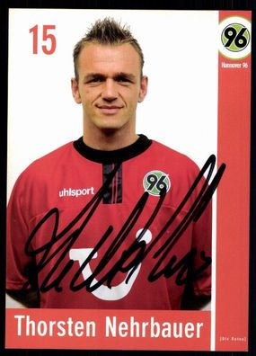 Thorsten Nehrbauer Hannover 96 2002-03 Original Signiert + A 77843