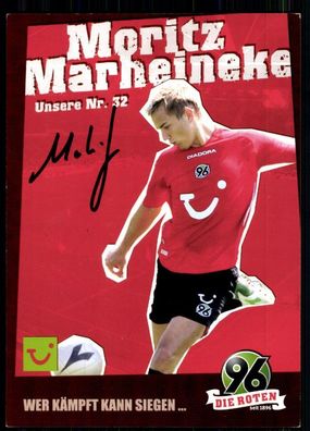 Moritz Marheineke Hannover 96 2006/07 Original Signiert + A 77760