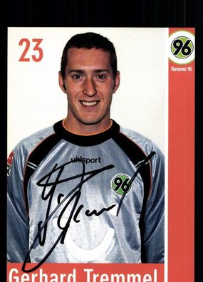 Gerhard Tremmel Hannover 96 2002-03 Original Signiert + A 77763