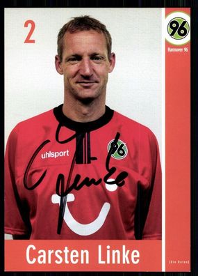 Carsten Linke Hannover 96 2002/03 Original Signiert + A 77578