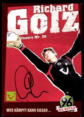 Richard Golz Hannover 96 2006-07 Original Signiert + A 77795