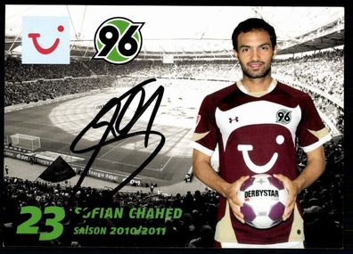 Sofian Chahed Hannover 96 2010-11 Original Signiert + A 77808