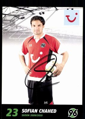 Sofian Chahed Hannover 96 2009-10 Original Signiert + A 77807