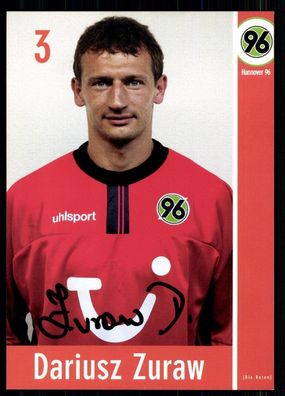 Dariusz Zuraw Hannover 96 2002-03 Original Signiert + A 77613