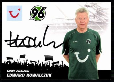 Edward Kowalczuk Hannover 96 2011-12 Original Signiert + A 77637
