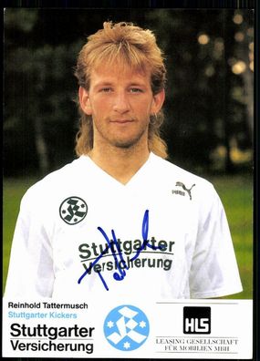 Reinhold Tattermusch Stuttgarter Kickers 1990/91 + A 76693
