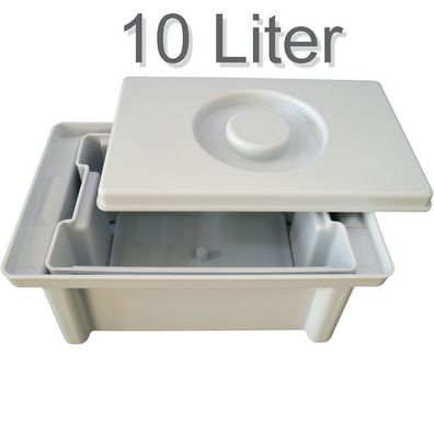 Desinfektionswanne 10 Liter, Steribox 10 Liter, Instrumentenwanne 10 L med. EDPO10-01