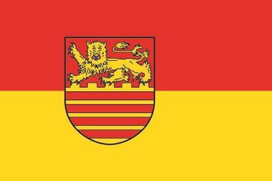 Fahne Flagge Bad Lauterberg im Harz 20 x 30 cm Bootsflagge Premiumqualität