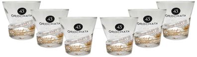 Orochata Tumbler licor 43 Cuarenta y Tres Glas Gläser-Set - 6x Tumbler Likör Li