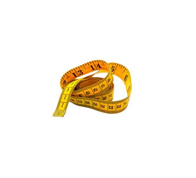 Schneidermassband Massband 150 cm 60 inch gute Qualität Fiberglas gelb