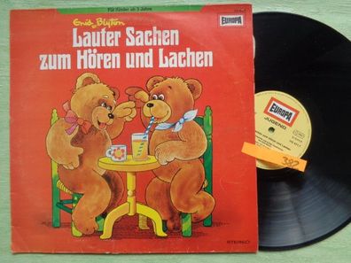 LP Europa Enid Blyton Lauter Sachen zum Hören und Lachen 115411.7 Press 1979