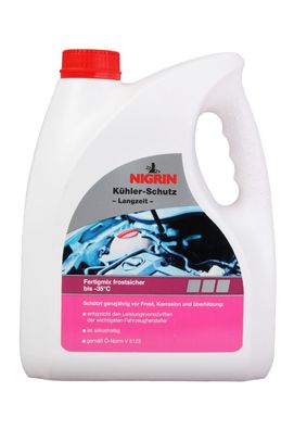 Nigrin 3L Langzeit KühlerFrostschutz bis 35°C FertigMix Kühlmittel Antifreeze