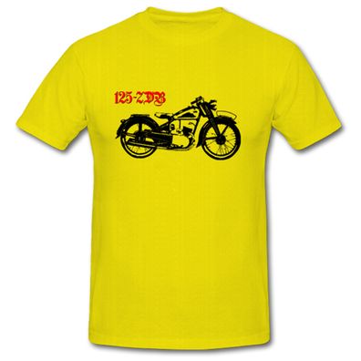 Motorrad 125 ZDB Bike Wh WK Modell - T Shirt #592
