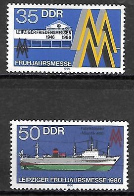 DDR postfrisch Michel-Nummer 3003-3004