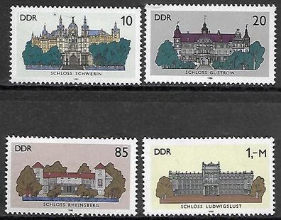 DDR postfrisch Michel-Nummer 3032-3035