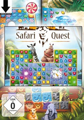 Safari Quest - Match 3- 3 Gewinnt Spiel - PC - Windows Download