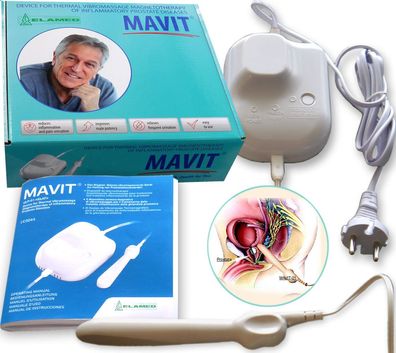 Gerät Mavit-01 Thermo- Magnet- und Vibromassage bei Prostata-Krankheiten.